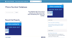 Desktop Screenshot of 1-800-database.com